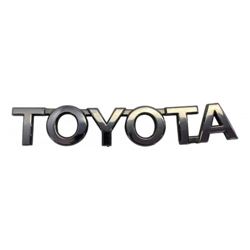 Emblema Escrita Toyota Traseiro Toyota C...